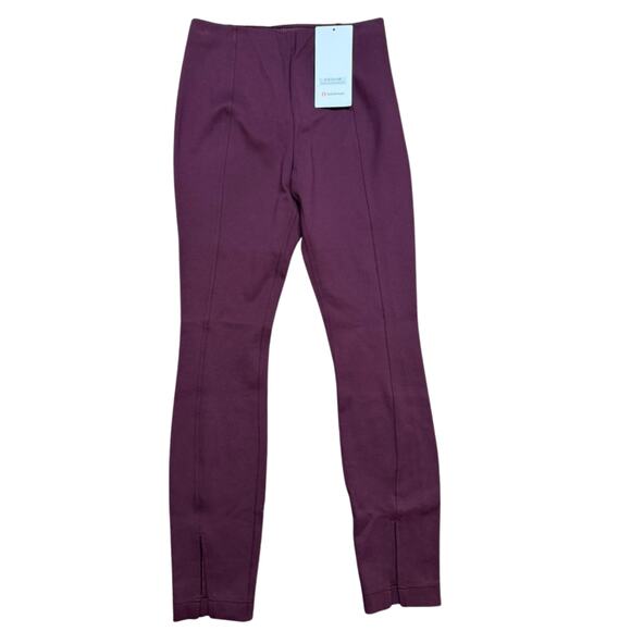 Lululemon Stretch Knit HR Pull-On Pant Garnet Size M NWT - Picture 4 of 9